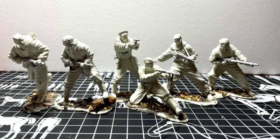 Plastic Platoon Toy Soldier WWII Red Army Soviet Scouts 1943-1945 New 2021 