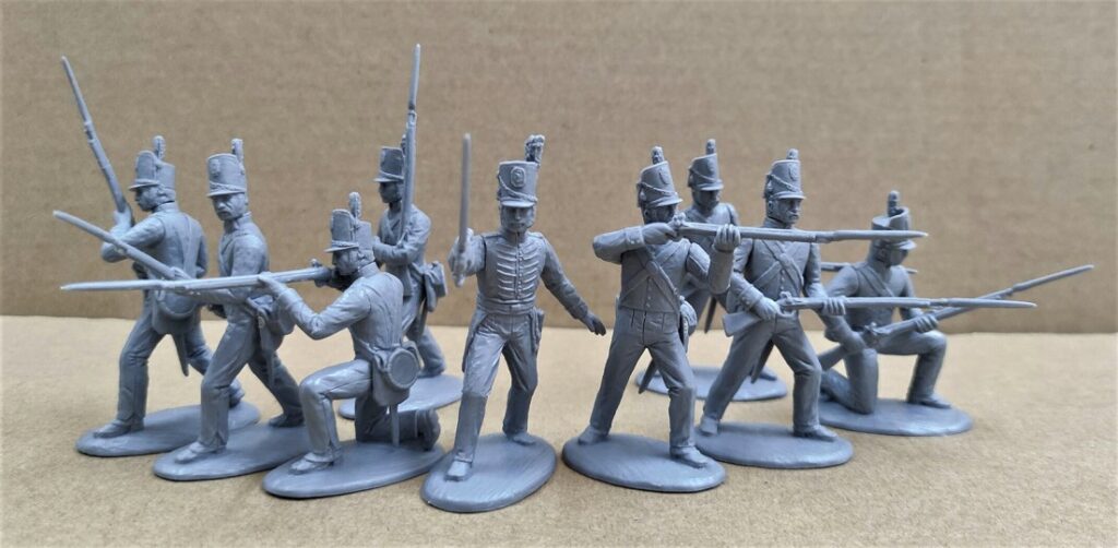 Painted Tin Toy Soldier Cavalryman of the 6 Cuirassier Regiment #2 54mm 1/32 